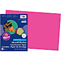 Prang® Construction Paper, 18" x 12", 50 Sheets, Hot Pink