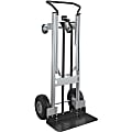 Cosco 2-in-1 Hybrid Hand Truck, 1000 lb Capacity, 4 Casters, 19.50"L x 19.50"W x 48"H, Black 1 thumbnail image