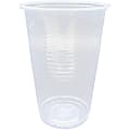 Genuine Joe 16 oz Transparent Beverage Cups - 50 / Bag - 20 / Carton - Clear - Plastic - Beverage