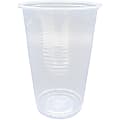 Genuine Joe 16 oz Transparent Beverage Cups - 16 fl oz - Clear - Plastic - Beverage - 50/Bag - 20 / Carton 1 thumbnail image