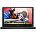 Dell Inspiron 15 5000 15-5555 15.6" Notebook - AMD A-Series A8-7410 Quad-core (4 Core) 2.20 GHz - Black 1 thumbnail image