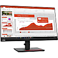 Lenovo ThinkVision T24i-20 24" Class Full HD LCD Monitor - 16:9 - Raven Black - 23.8" Viewable - In-plane Switching (IPS) Technology - WLED Backlight - 1920 x 1080 - 16.7 Million Colors - 250 Nit - 4 ms - 60 Hz Refresh Rate - HDMI - VGA 1 thumbnail image