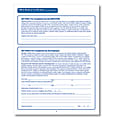 ComplyRight FMLA Medical Certification Forms, Family Member, 17" x 11", Pack Of 50
