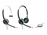 Cisco 532 Wired Dual - Headset - on-ear - wired - for Cisco DX70, DX70 - MSRP, DX80, DX80 (No Radio); IP Phone 8851, 8861, 8865, 8865NR