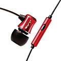 JLab Audio Rock Earbud Headphones, EROCKRRED
