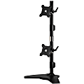 Amer AMR2SV - Stand - for 2 LCD displays - plastic, steel, aluminum alloy - screen size: 15"-24" - desktop stand