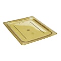 Cambro 1/9 Size H-Pan Food Pan Cover, Yellow 1 thumbnail image