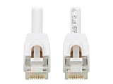 Tripp Lite N262AB-020-WH Cat.6A S/FTP Network Cable  - 10 Gbit/s - Shielding - Gold Plated Contact - CMX - 26 AWG - White