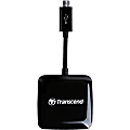 Transcend OTG Card Reader - SD, microSD, SDXC, SDHC, microSDHC, microSDXC - Micro USBExternal 1 thumbnail image