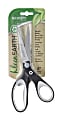Westcott KleenEarth Soft-Handle Scissors, 8", Pointed, 30% Recycled, Black/Gray 1 thumbnail image