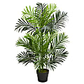 Nearly Natural Paradise Palm 36”H Artificial Tree With Pot, 36”H x 10”W x 10”D, Green