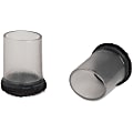 Lorell® Sleeve Hard Floor Protectors, 1-7/8” x 1-1/4”, Clear, Set Of 8 Protectors 1 thumbnail image