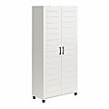 Ameriwood Home Systembuild Evolution Loxley 36"W 2-Door Shiplap Cabinet, White 1 thumbnail image