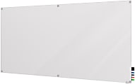 Ghent Harmony Magnetic Glass Dry-Erase Board, 48” x 60”, White