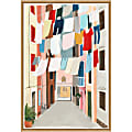 Amanti Art Laundry Day II by Grace Popp Framed Canvas Wall Art Print, 16" x 23", Maple 1 thumbnail image