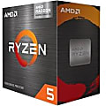 AMD Ryzen 5 G-Series 5600G Hexa-core (6 Core) 3.90 GHz Processor - Retail Pack - 16 MB L3 Cache - 3 MB L2 Cache - 64-bit Processing - 4.40 GHz Overclocking Speed - 7 nm - Socket AM4 - AMD Radeon Graphics - 65 W - 12 Threads