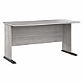 Bush® Business Furniture Studio A 60"W Computer Desk, Platinum Gray, Standard Delivery