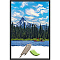 Amanti Art Lucie Black Wood Picture Frame, 25" x 37", Matted For 24" x 36" 1 thumbnail image