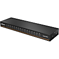 Vertiv Avocent AV116 KVM Switch | Single User | 16 port (AV116BND8-400) - 16-port rackmount or desktop single-user KVM switch with OSD and 8 VGA cables