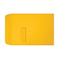 LUX #9 1/2 Open-End Window Envelopes, Top Left Window, Self-Adhesive, Sunflower, Pack Of 50 1 thumbnail image