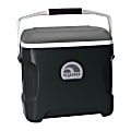 Igloo Workman Ice Chest, 30 Qt, Black/Gray/White