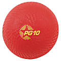 Champion Sports 10 Inch Playground Ball Red - 10" - Nylon - Red - 24 / Case