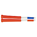 Champion Sports Plastic Segmented Jump Rope - 16 ft Length - White, Red, Blue - Plastic