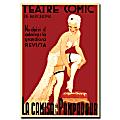 Trademark Global Teatre Comic de Barcelona Gallery-Wrapped Canvas Print By Anonymous, 18"H x 24"W