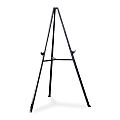 Ghent Triumph Display Easel, 37"-62" Extension, Gray Frame
