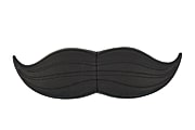 Emtec® Mustache USB Flash Drive, 4GB, Black