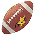 Champion Sports Intermediate Rubber Football - 11" - Intermediate - Rubber - 1  Each