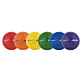 Champion Sports 6 Inch Rhino Skin Low Bounce Dodgeball Set - 6.30" - Low Density Foam - Dodgeball - Red, Orange, Yellow, Green, Blue, Purple - 6 / Set