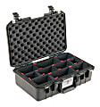 Pelican™ Air Protector™ Case With TrekPak™ Divider System, 6 1/8"H x 19 3/16"W x 12 4/5"D, Black