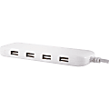 Ativa® 4-Port USB Extension Bar Charger, White, 46902 1 thumbnail image