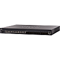 Cisco SX550X-24FT 24-Port 10G Stackable Managed Switch - 24 Ports - Manageable - 2 Layer Supported - 80.20 W Power Consumption - Twisted Pair - Rack-mountable - Lifetime Limited Warranty