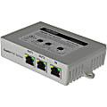 CyberData 2-Port PoE Gigabit Switch - 2 Ports - Gigabit Ethernet - 10/100/1000Base-T - 2 Layer Supported - Twisted Pair - PoE Ports - Desktop - 2 Year Limited Warranty