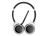 Spracht®Prestige Wired/Wireless Bluetooth Over-the-Head Combo Headset, Black 1 thumbnail image