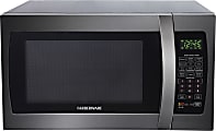 Farberware 1.3 Cu Ft Microwave Oven, Black/Silver 1 thumbnail image