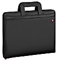 Wenger® Venture Zippered Presentation Padfolio, 13 13/16"H x 12 7/16"W x 3 1/8"D, Black 1 thumbnail image