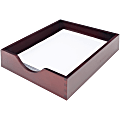 Carver Mahogany Desk Tray - Hardwood - Mahogany Stain 1 thumbnail image