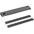 Lorell Beam & Cable Management Spines - Cable Management Spine - Black - 51.20" Length - Acrylonitrile Butadiene Styrene (ABS) - 3 / Set 1 thumbnail image