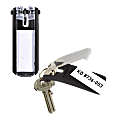 Durable Label Window Key Tags, Black, Pack Of 6 1 thumbnail image