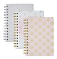 Office Depot® Brand Printed Poly Notebook, 5" x 7", 196 Pages (98 Sheets), Assorted Designs