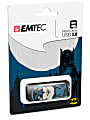 Emtec USB Slider Flash Drive, 8GB, Batman 1 thumbnail image