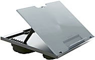 Mind Reader 8-Position Laptop Desk, 3”H x 14-3/4”W x 11-1/8”D, Gray