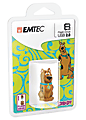Emtec USB Character Figure Flash Drive, 8GB, Scooby Doo