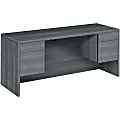 HON 10500 H10565 Credenza, 29.5"H x 60"W x 24"D, 4 x Box, File Drawer(s), Sterling Ash 1 thumbnail image