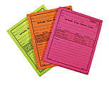 Adams® "While You Were Out" Message Pads, 4 1/4" x 5 1/2", 50 Sheets, Assorted Neon, Pack Of 6 1 thumbnail image