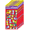 Trend superShapes Stickers, Purr-fect Pets, 144 Stickers Per Pack, Set Of 6 Packs