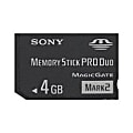 Sony 4GB Memory Stick PRO Duo Card 1 thumbnail image